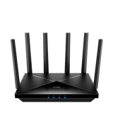 Безжичен рутер Cudy WR11000, BE11000 Tri Band Wi-Fi 7, 4x2.5Gbps порт, 6x5dBi антени