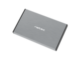 Чекмедже за твърд диск 2,5’’, Natec Rhino Go, USB 3.0, Сив
