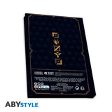 Комплект ABYSTYLE LEAGUE OF LEGENDS - Pck XXL glass + Pin + Notebook "Hextech logo", Многоцветен