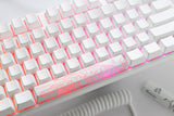 Геймърскa механична клавиатура Ducky One 3 Pure White Full Size Hotswap Cherry MX Silver, RGB, PBT Keycaps