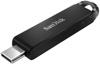 USB memory Sandisk Ultra, USB-C, 128GB, black