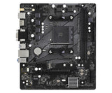 Дънна платка ASRock A520M-H, Socket AM4, mATX, 2xDDR4, M.2 NVMe