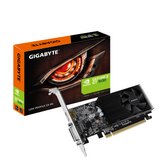 Видео карта GIGABYTE GeForce® GT 1030 D4 2GB DDR4 64 bit, Low Profile, DVI-D, HDMI