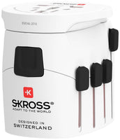 Адаптер SKROSS Pro World 1103180, USB, Бял