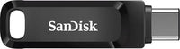 USB memory Sandisk Ultra Dual Drive Go, 64 GB, USB 3.2 1st Gen (USB 3.0), black