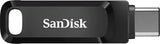 USB memory Sandisk Ultra Dual Drive Go, 64 GB, USB 3.2 1st Gen (USB 3.0), black