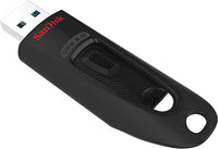 USB памет SanDisk Ultra USB 3.0, 512GB, 100 Mb/s, Черен