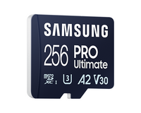 Карта памет Samsung PRO Ultimate, microSDXC, UHS-I, 256GB, Адаптер, USB четец