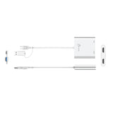 Адаптер j5create JCA365, За 2 монитора, USB-C - 2 x HDMI