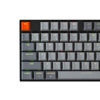 Геймърска Механична клавиатура Keychron K8 TKL Hot-Swappable Gateron Brown Switch RGB LED Plastic Frame