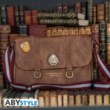 Чанта ABYSTYLE HARRY POTTER Hogwarts, За през рамо, Кафяв