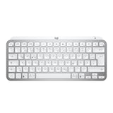 Безжична клавиатура Logitech MX Keys Mini, Bluetooth, USB-C, Pale Grey