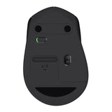 Безжична оптична мишка LOGITECH M330, Silent Plus, USB, Черна