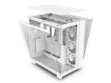 Кутия NZXT H9 Flow Matte White - Middle Tower