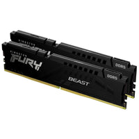 Памет Kingston FURY Beast Black 64GB(2x32GB) DDR5 PC5-41600 5200MHz CL40 KF552C40BBK2-64