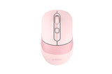 Безжична мишка A4tech FB10C Fstyler Baby Pink, Bluetooth, 2.4GHz, Литиево-йонна батерия, Розов