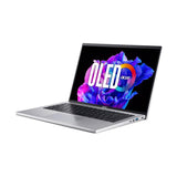 Лаптоп Acer SWIFT GO 14 SFG14-71-72TJ, 14" OLED, Intel Core i7-1355U, 16GB LPDDR5, 1000GB NVMe SSD,  Windows 11 Home, Кирилизиран