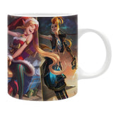 Чаша ABYSTYLE LEAGUE OF LEGENDS - Jinx 's Skin, 320 ml, Многоцветна