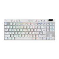 Геймърска механична клавиатура Logitech G Pro X TKL White Lightspeed Tactile Switch