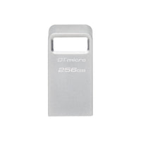 USB памет KINGSTON DataTraveler Micro, 256GB, USB-A 3.2 Gen 1, Сребрист