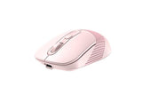 Безжична мишка A4tech FB10C Fstyler Baby Pink, Bluetooth, 2.4GHz, Литиево-йонна батерия, Розов