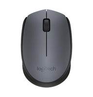 Безжична оптична мишка LOGITECH M170, Сива, USB