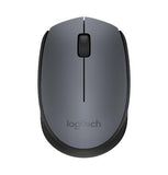 Безжична оптична мишка LOGITECH M170, Сива, USB