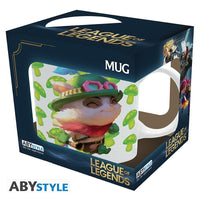 Чаша ABYSTYLE LEAGUE OF LEGENDS Captain Teemo on duty, Бял