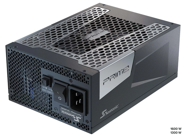 Захранващ блок Seasonic PRIME TX-1600 TR2, 1600W, 80+ Titanium PCIe Gen 5, Full Modular