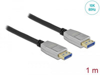 Кабел Delock DisplayPort 2.0 мъжко - DisplayPort мъжко, 1.0м, 10K, Черен