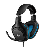 Gaming headphones Logitech G432, microphone, black