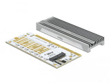 PCI Express x16 (x1 / x4 / x8) карта Delock 90566, за M.2 NVMe M.2 Key M, RGB LED