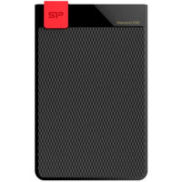 External Hard Drive Silicon Power Diamond D30 Black 2TB 2.5 "HDD USB 3.1