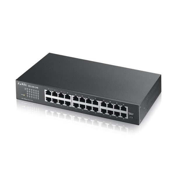 ZYXEL ZYXEL GS1100-24E, 24 PORT, GIGABIT, FOR MOUNTING IN A CABINET