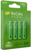 Акумулаторна Батерия R6 AA 130AAHC-EB4 1300mAh NiMH 4 бр. в опаковка GP