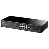 Суич Cudy GS2008S2, L2, 8 x Gigabit Ethernet ports, 2 x SFP, 128MB RAM