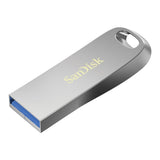 SanDisk Ultra Luxe USB Memory, USB 3.1 Gen 1, 32GB, Silver