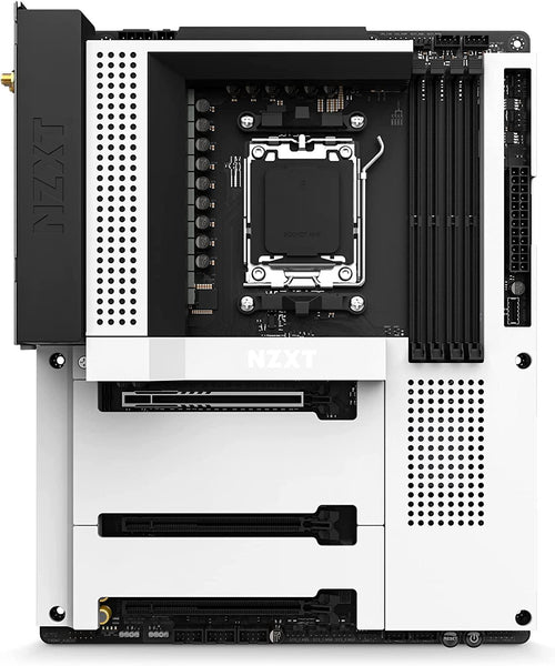 Дънна платка NZXT N7 B650E White AM5, DDR5, WiFi 6E, PCIe 5.0