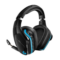 Gaming headphones Logitech, G935 7.1 Wireless 7.1 Surround Lightsync, Wireless, Black