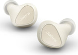 Блутут слушалки Jabra Elite 4, Light beige