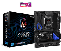 Дънна платка ASROCK Z790 PG RIPTIDE, LGA 1700, DDR5, PCIe 5.0