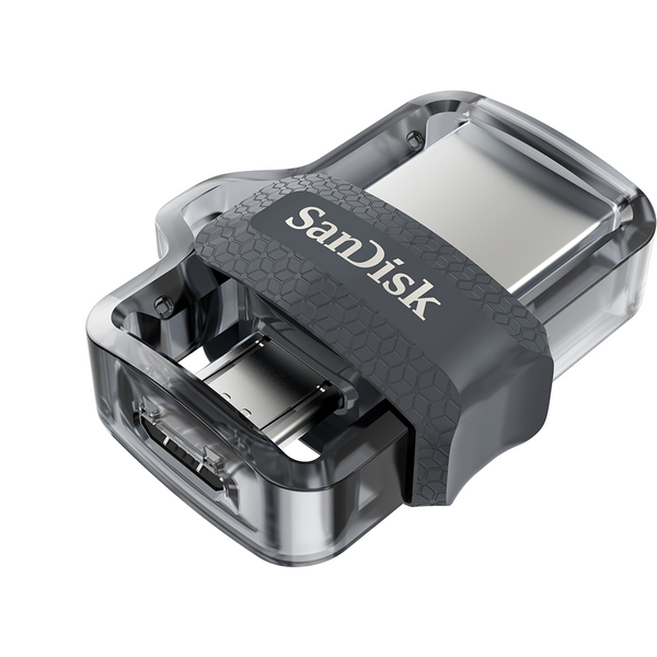 SanDisk Ultra Dual Drive m3.0, 64GB, OTG, Black