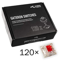 Суичове за механична клавиатура Glorious Gateron Red 120 броя