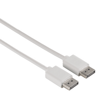 Кабел HAMA 200929, DisplayPort мъжко - DisplayPort мъжко, 1.5м, Сив, Булк