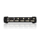 KVMP превключвател ATEN CS1784A, 4-портов, USB, DVI Dual Link, Audio