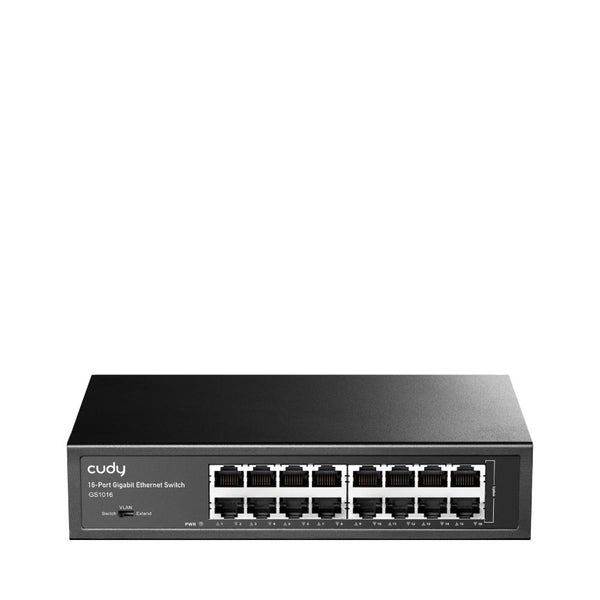 Суич Cudy GS1016, 16 портов, 10/100/100, Auto-MDI/MDIX, за 19" rack