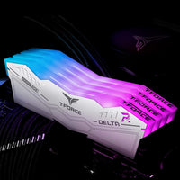 Памет Team Group T-Force Delta RGB White DDR5 32GB (2x16GB) 6000MHz CL38 FF4D532G6000HC38ADC01