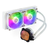 Охладител за процесор Cooler Master MasterLiquid 240L Core ARGB White Edition