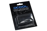 Компресионен фитинг Alphacool, 13/10 - G1/4, 45°, Въртящ се, Черен мат