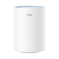 Безжичен рутер Cudy M1200 3, AC1200 Dual Band, 2.4/5 GHz, 300 -  867 Mbps, 3 броя